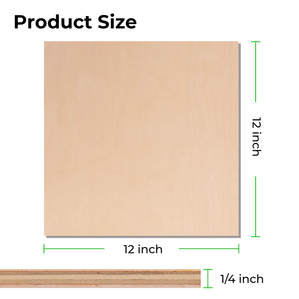 Why Choose xTool Selected Birch Plywood